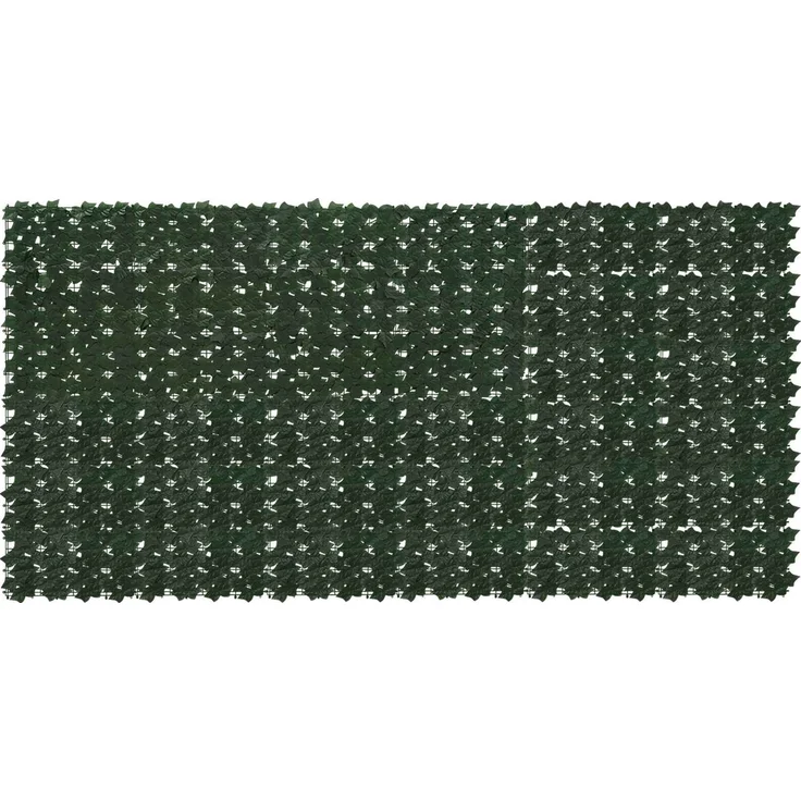 vidaXL Balkonsichtschutz mit Blättern Dunkelgrün 300 x 150 cm 42040633 – Bild 1