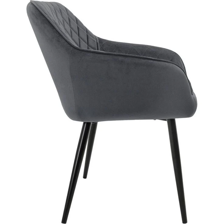 ML-DESIGN Stuhl Esszimmerstühle mit Rücken- & Armlehne moderne Design Küchenstühle (4 St), Polsterstuhl Esstischstühle 4er Set Samtbezug bis 120kg – Bild 2