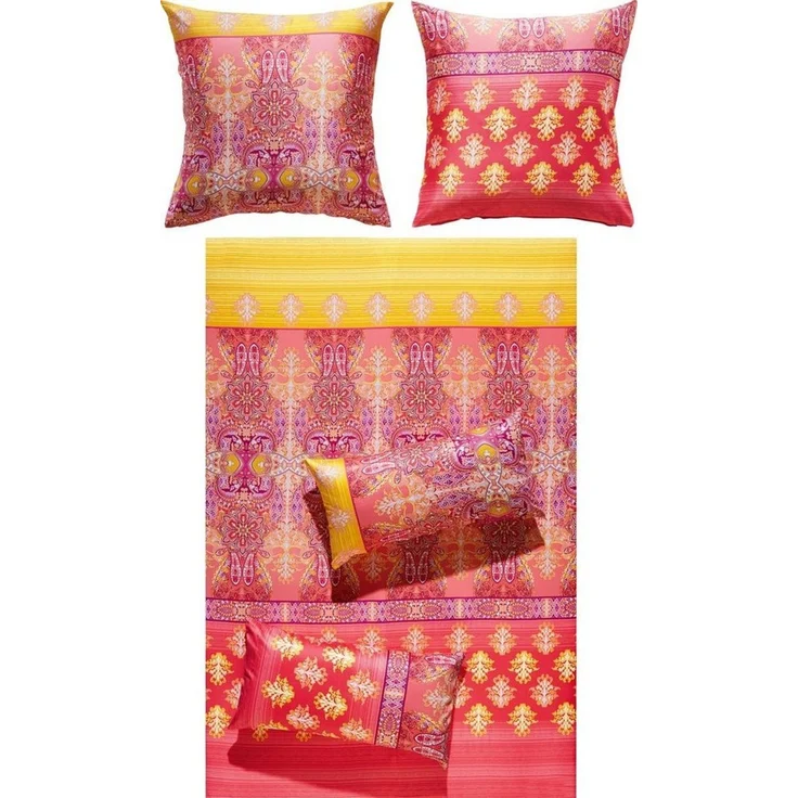 Erwin Müller Bettwäsche Bettwäsche, Mako-Satin, Paisley – Bild 1