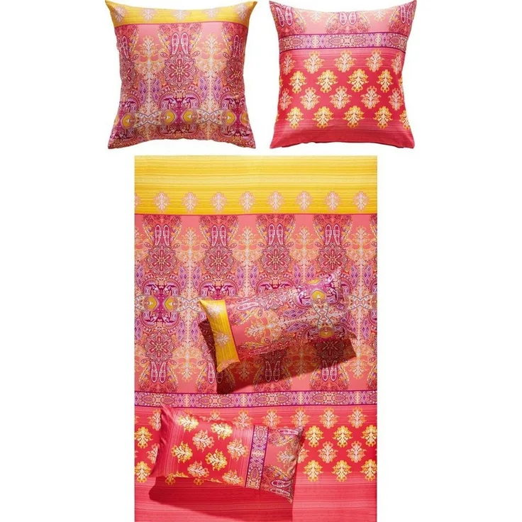 Erwin Müller Bettwäsche Bettwäsche, Mako-Satin, Paisley