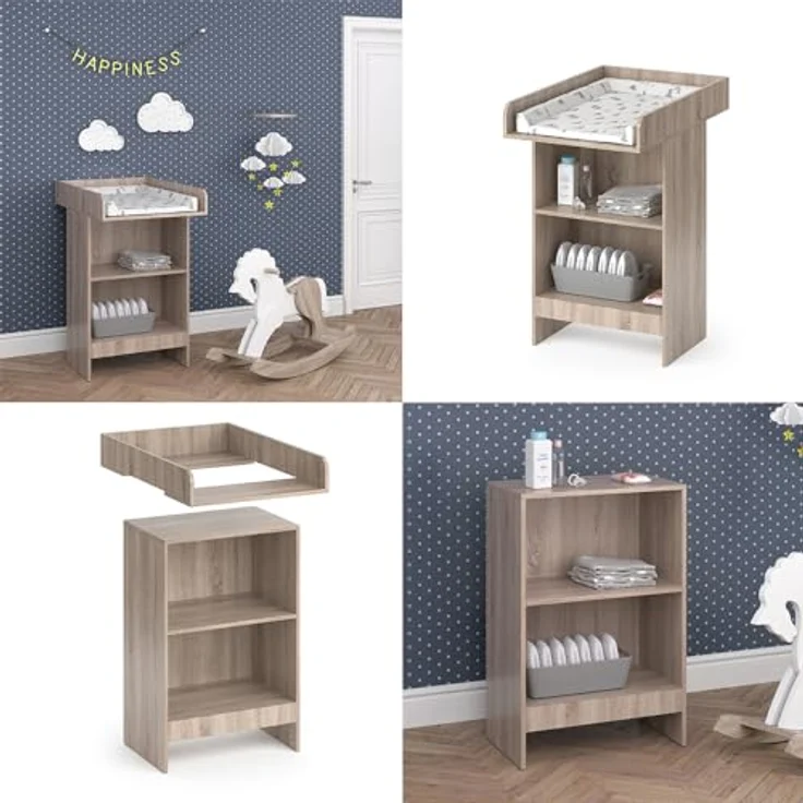 Wickelkommode Leo Sonoma 60 x 103 cm Vicco – Bild 9