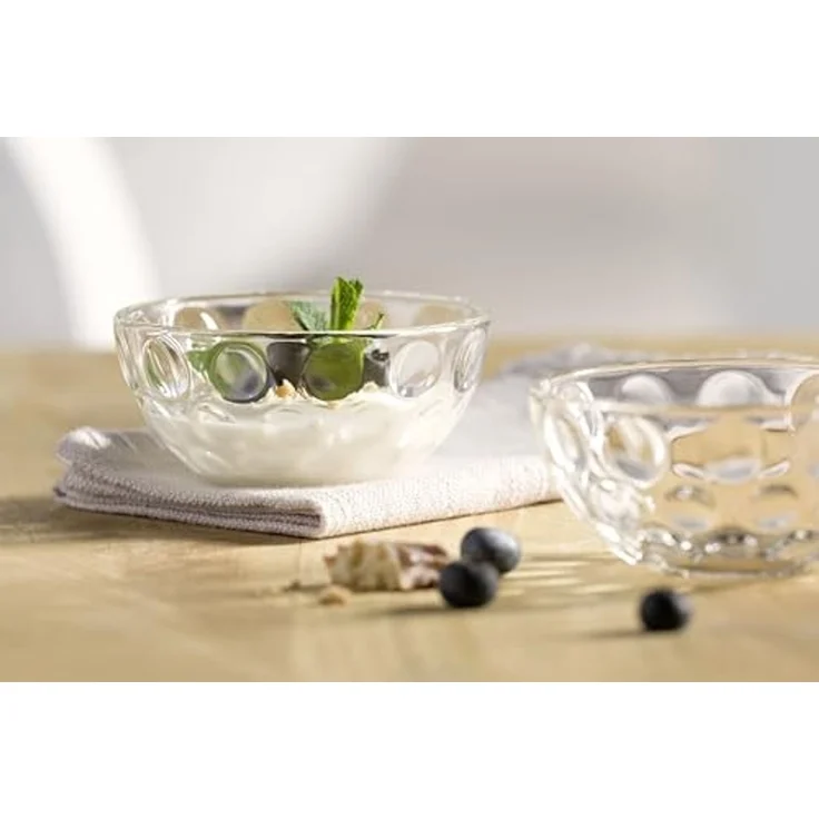 LEONARDO Schale CUCINA OPTIC, 4er-Set, Glas, (Set, 4-tlg), Spülmaschinengeeignet – Bild 6