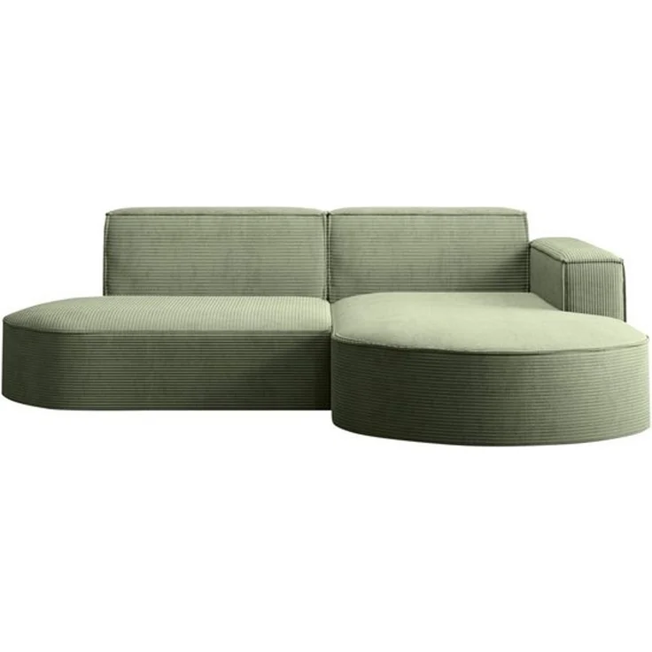 Kaiser Möbel Ecksofa Designer MODENA STUDIO L stoff Cord, Ecksofa, Cord Sofa, L-Form, Links/Rechts wählbar – Bild 4