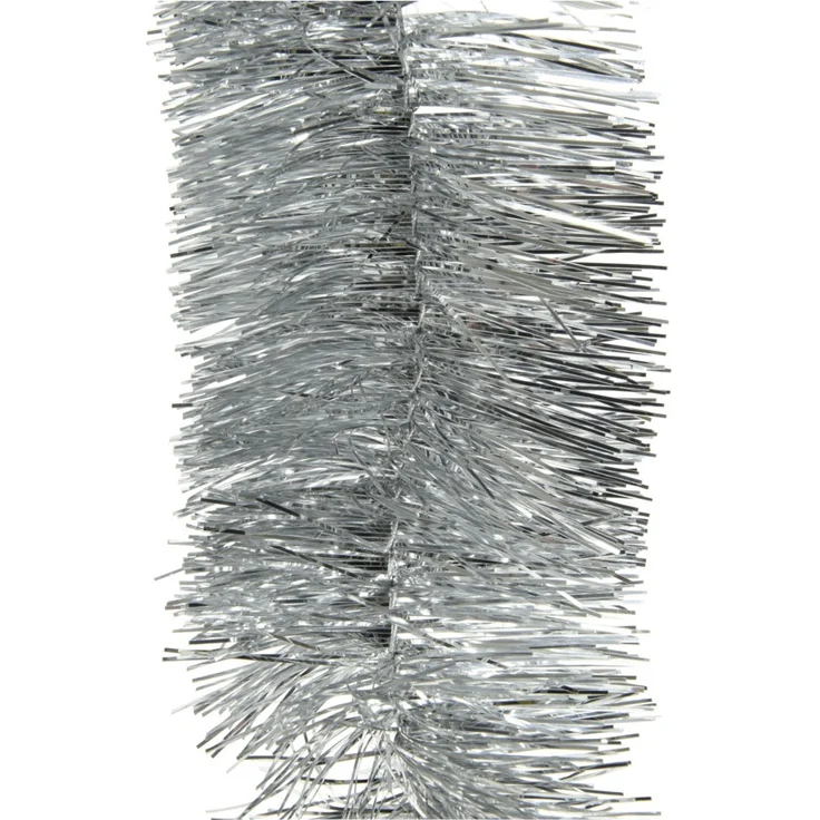 Kaemingk Lamettagirlande silber 2,7 m – Bild 2