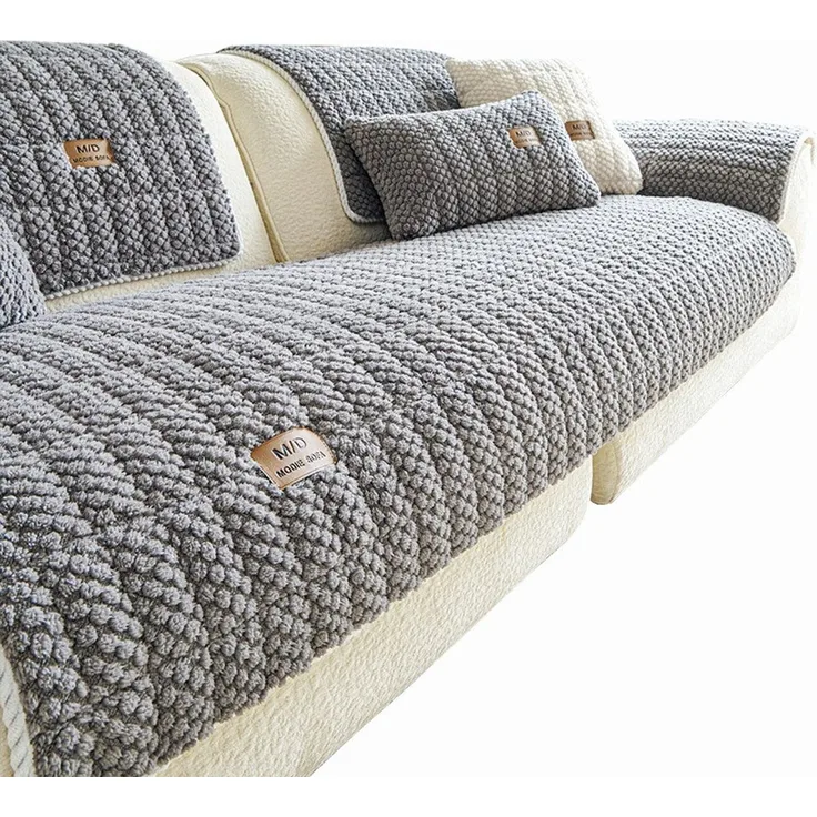 Zyronn Sofaschoner Neu Dicke rutschfest Sofa überzug Weich Sofabezug Sofaschutz, Universal Sofabezug Waschbare, Sofa Cover für Hunde Haustiere