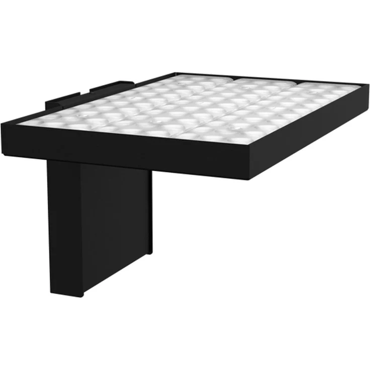 LED Wandleuchte LUZ 38W 5,160lm 830 Schwarz UGR 16 - LxBxH: 301x212x160mm - 38W - 3,000K - 5,160lm - LTS Licht & Leuchten GmbH
