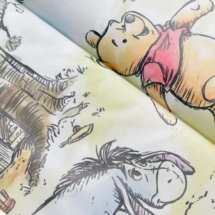 keeeper Winnie Puuh-Set Wickelunterlage amelia für Tisch, Kommode etc. + Wickelunterlage antek für unterwegs, Bequeme Liegefläche, Einfache Reinigung, Weiß – Bild 5