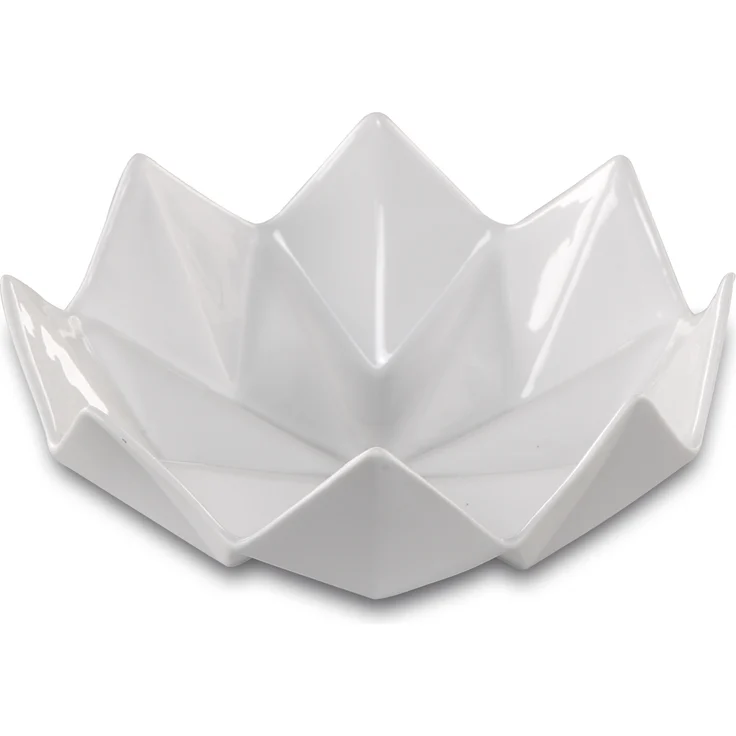 Goebel / Polygono Star,Schale,weiß,19,0cm x 19,0cm x 7,0cm / Biskuit-Porzellan / 19,0cm x 19,0cm x 7,0cm – Bild 3