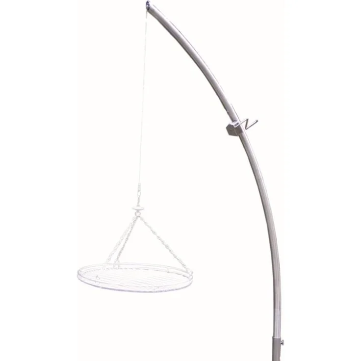 Schneider Grillgalgen aus Edelstahl, 42 mm, Höhe 150 cm, Schwenkgrill – Bild 2