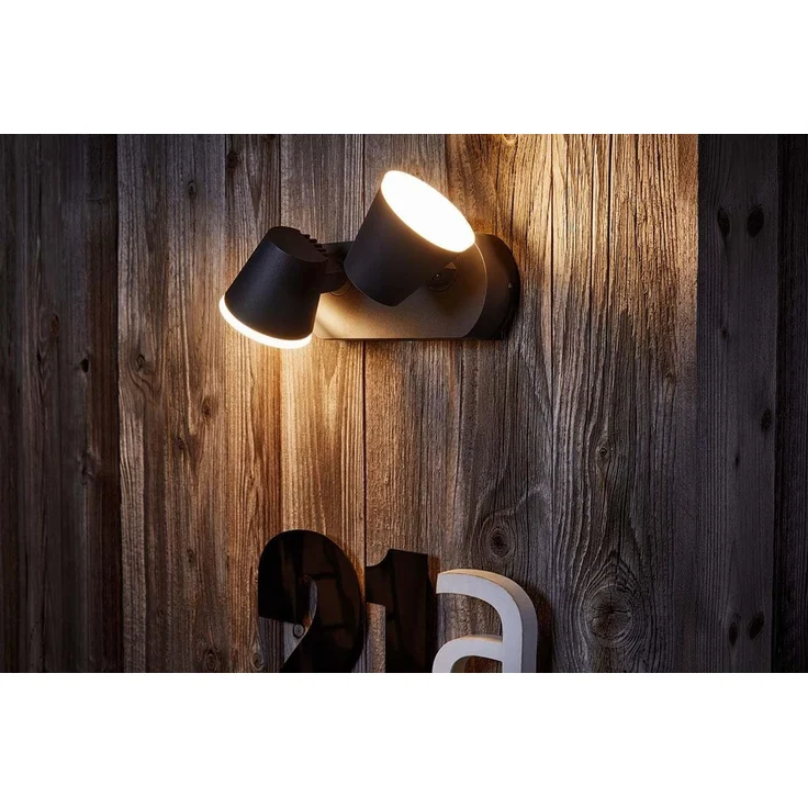 Osram LED Wand- und Deckenleuchte, Leuchte fuer Aussenanwendungen, warmweiss, Endura Style Midi Spot I – Bild 6