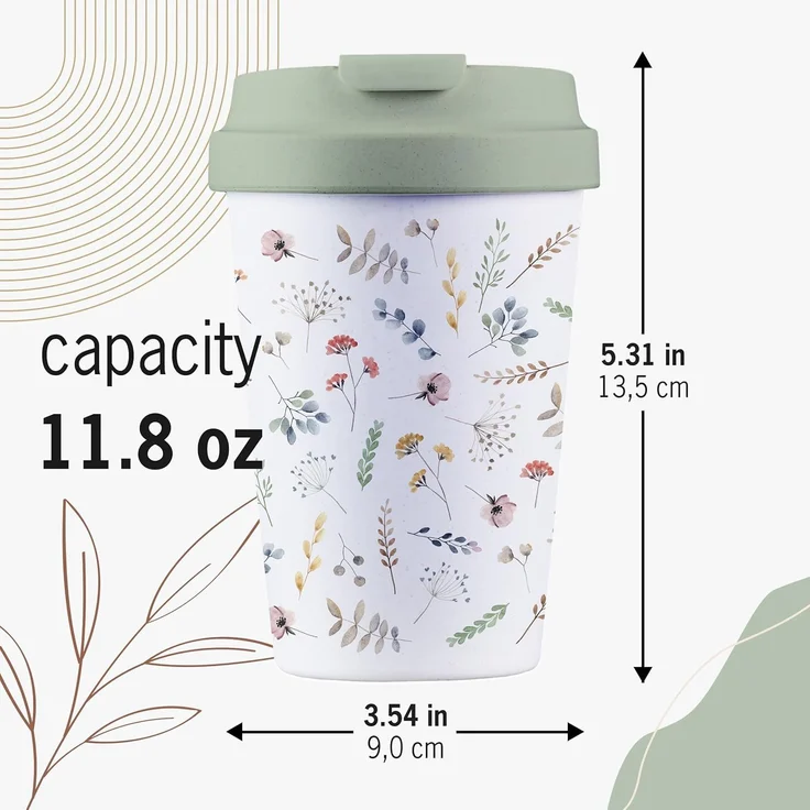 chic. mic Coffee-to-go-Becher bioloco plant easy cup – Bild 2