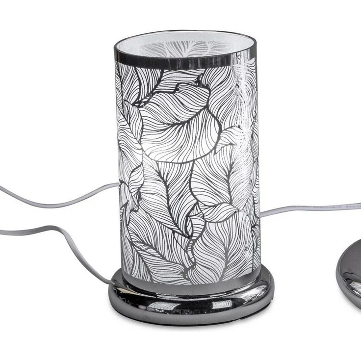 formano Nachttischlampe Touch, Farbe: Silber, Höhe: 24cm – Bild 1