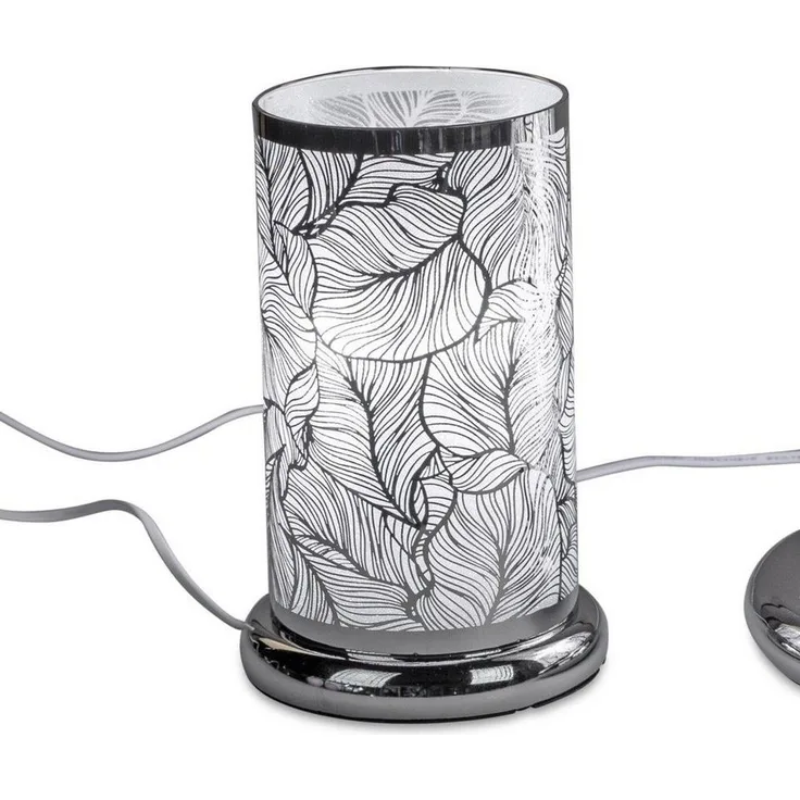 formano Nachttischlampe Touch, Farbe: Silber, Höhe: 24cm
