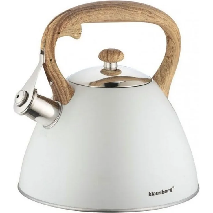 Klausberg Klausberg Wasserkocher mit Pfeife 3l 7768
