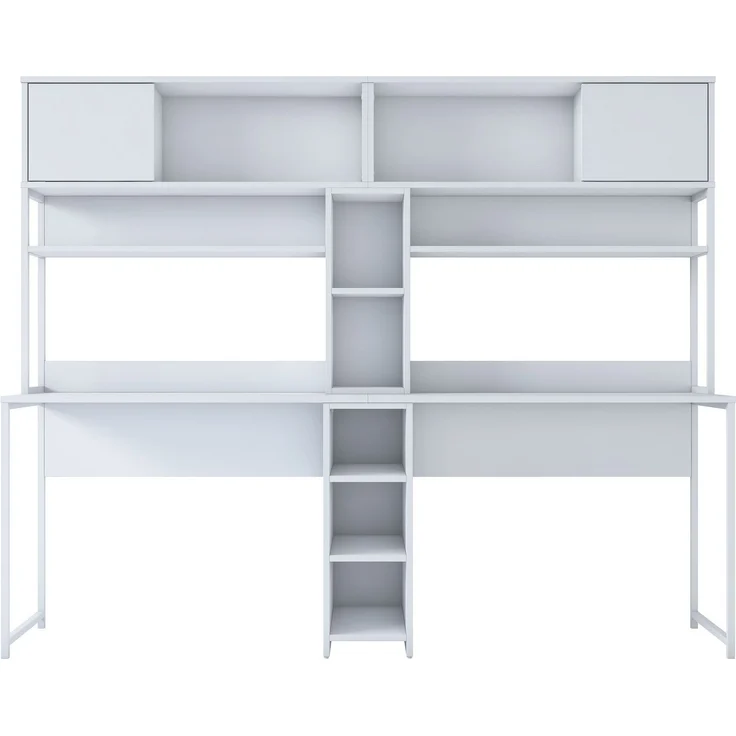 Skye Decor 'HA129 - 4121' Schreibtisch, Weiß, 210 x 170,5 x 50 cm – Bild 9