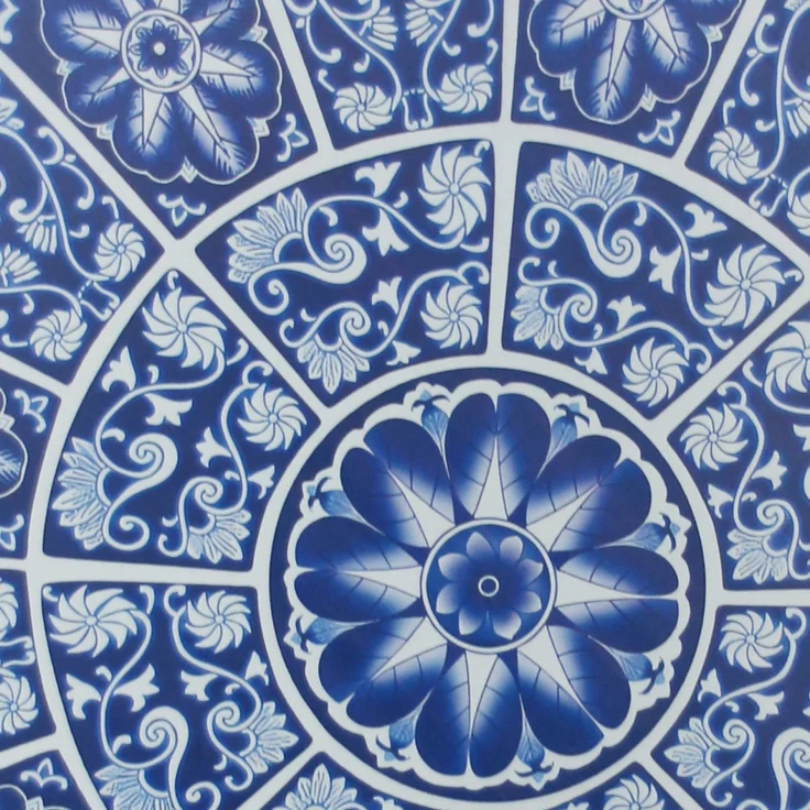 HTI-Living Garten-Essgruppe Tisch und 2 Stühle Marocco Blau, (Set, 3-tlg, 1 Tisch 2 Stühle), Sitzgruppe Essgruppe Balkonset – Bild 4
