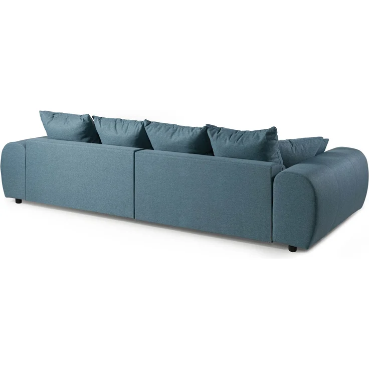 Bigsofa Geflechtstoff 310x135x86 blau MIRELLA – Bild 9