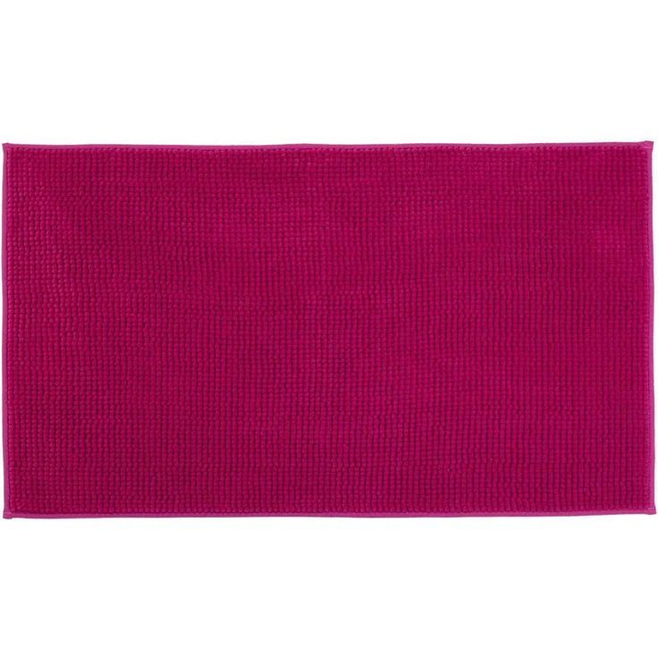 Gözze Badematte Chenille, Höhe 15 mm, rutschhemmend beschichtet, fußbodenheizungsgeeignet, Polyester, rechteckig, Badteppich, Uni Farben, besonders weich durch Microfaser, waschbar – Bild 1