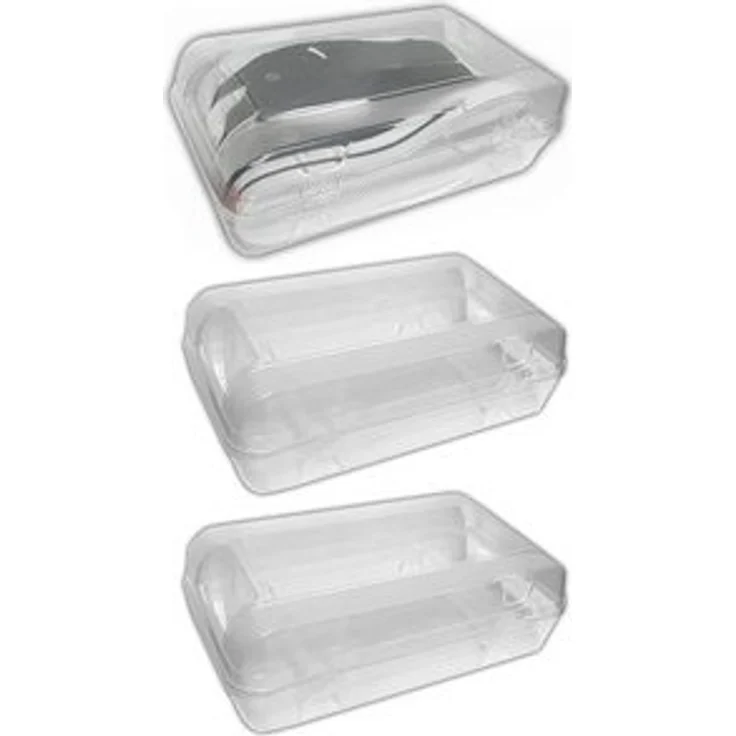 HAC24 Schuhbox Schuhorganizer Schuhe Aufbewahrungsbox Box (3 St), Transparent Stapelbar 32x17x10 cm – Bild 6