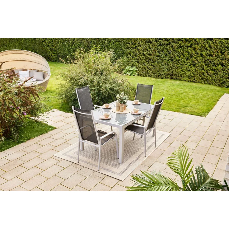 TrendLine wetterfester Stapelstuhl NewYork Gartenstuhl Gartensessel Stapelsessel – Bild 2