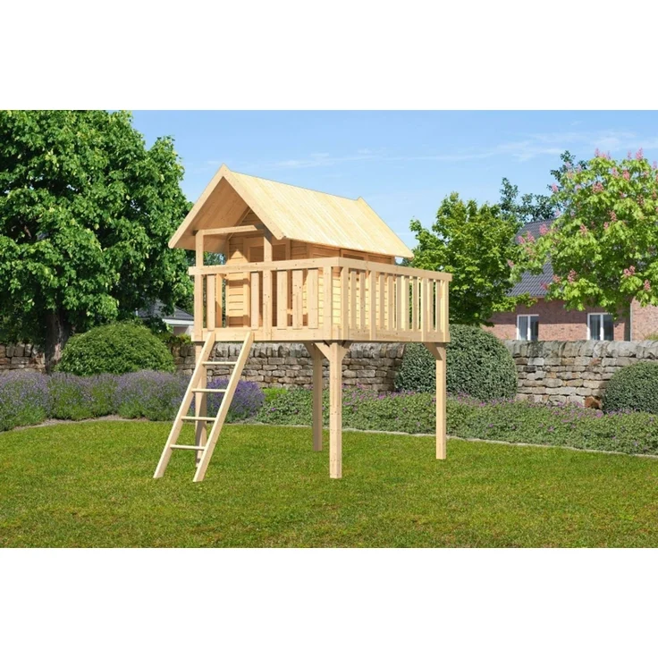 Karibu Stelzenhaus Fidel naturbelassen – Bild 1