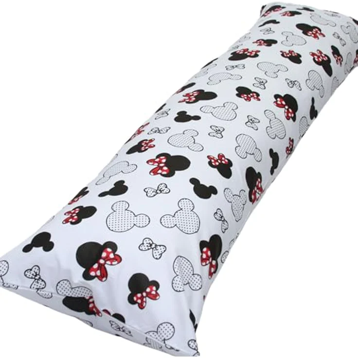 EMI & SAM Stillkissen Bezug Ersatzbezug 40x145cm für Seitenschläfer, 24L. Maus - Bezug – Bild 2