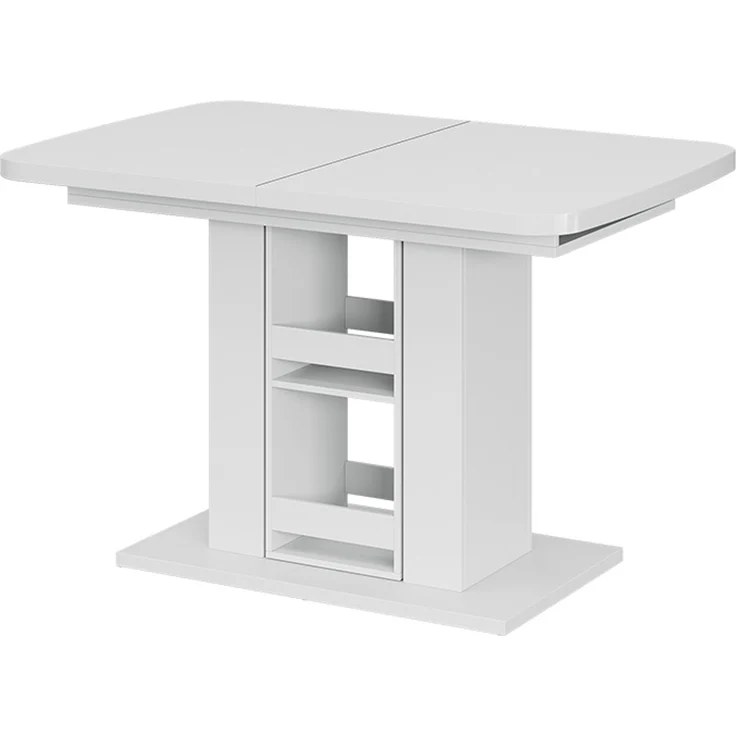 Esstisch Fenaro Weiß 120 x 80 cm Vicco – Bild 1