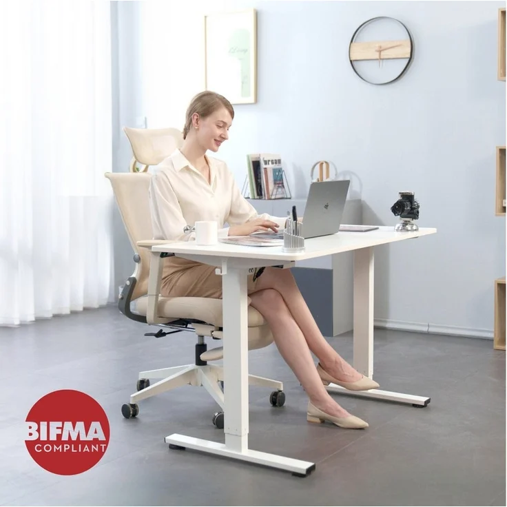 FLEXISPOT Bürostuhl Foldex Ergonomischer Bürostuhl Schreibtischstuhl, 2D Kopfstütze Schreibtischstühle mit Fußstütze für die Arbeit zu Hause – Bild 3