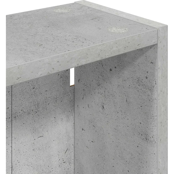 vidaXL Badezimmer-Wandschrank Betongrau 30 x 14 x 70 cm Holzwerkstoff 889330 – Bild 7