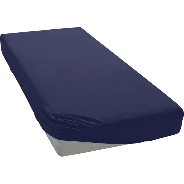 OTTO home Spannbettlaken Cremona, in PREMIUM Qualität aus 96% Baumwolle & 4% Elasthan, Single-Jersey, Gummizug: rundum, (1 Stück), Größe ab 90x200 cm, in 145g/m² sowie 180 g/m² erhältlich