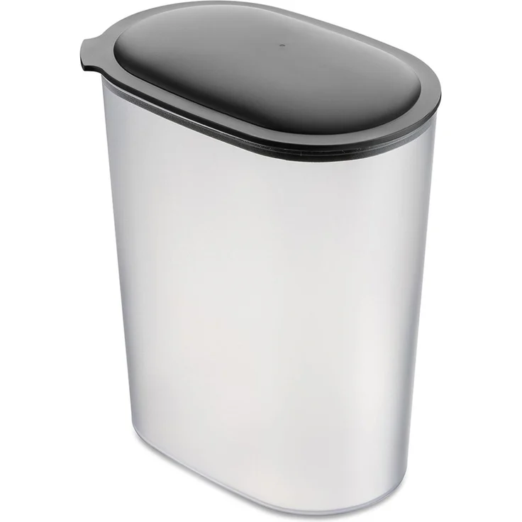 Koziol Vorratsdose 2,5 L Connect Oval Storage L nature ash grey – Bild 1
