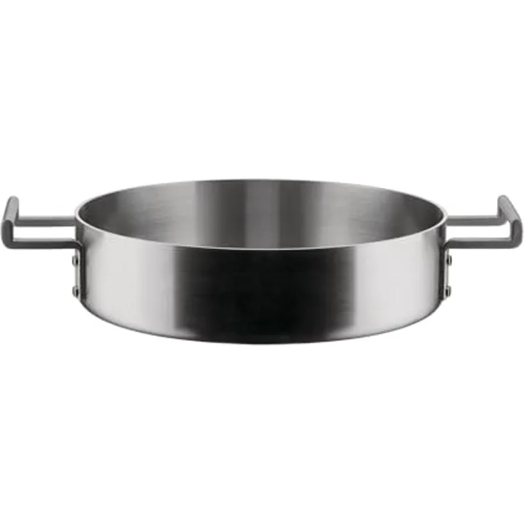 Alessi flache Kasserolle Convivio Edelstahl (24cm) DC102/24