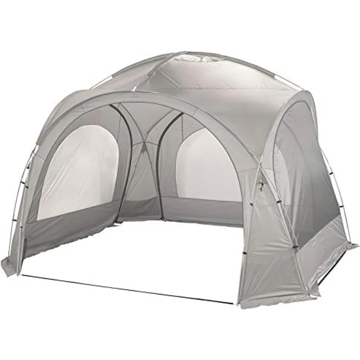 Bo-Camp Partyzelt Pavillon Grau 350 x 350 x 250 cm – Bild 1