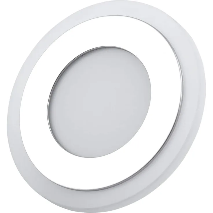 LED Einbaustrahler, nickel matt, D 12 cm