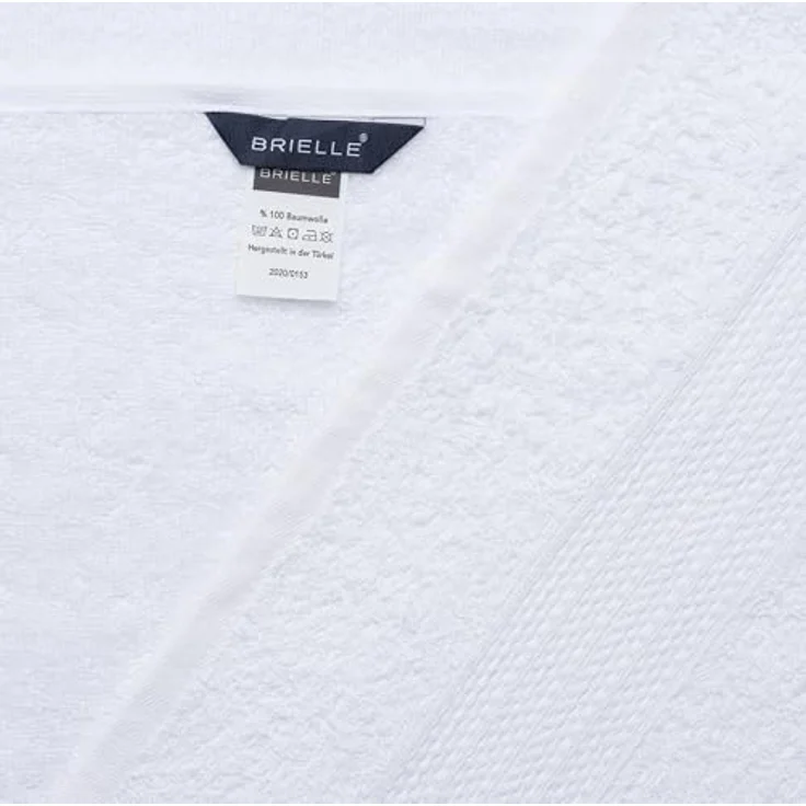 Brielle Badetücher Handtuch-Set aus 100% Baumwolle - 2 Duschtücher 70x140 cm, (packung, 2-St), 100% Baumwolle, nachaltig as Bio-Bumwolle, schnell trocknet – Bild 6