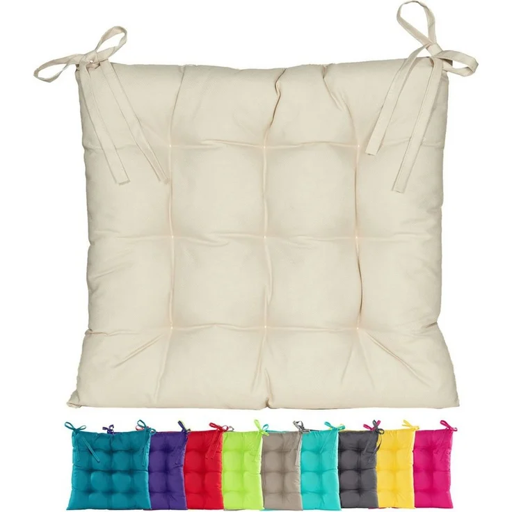 JACK Stuhlkissen JACK Outdoor 38x38cm Sitzkissen Lounge Kissen Sitzkissen Wasserfest, mit Lotus Effekt, robust, strapazierfähig, für Innen & Außen – Bild 1