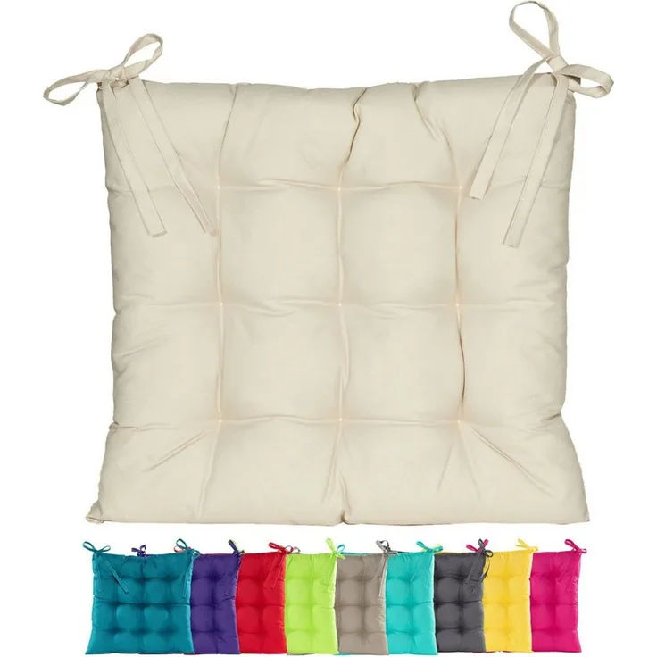 JACK Stuhlkissen JACK Outdoor 38x38cm Sitzkissen Lounge Kissen Sitzkissen Wasserfest, mit Lotus Effekt, robust, strapazierfähig, für Innen & Außen