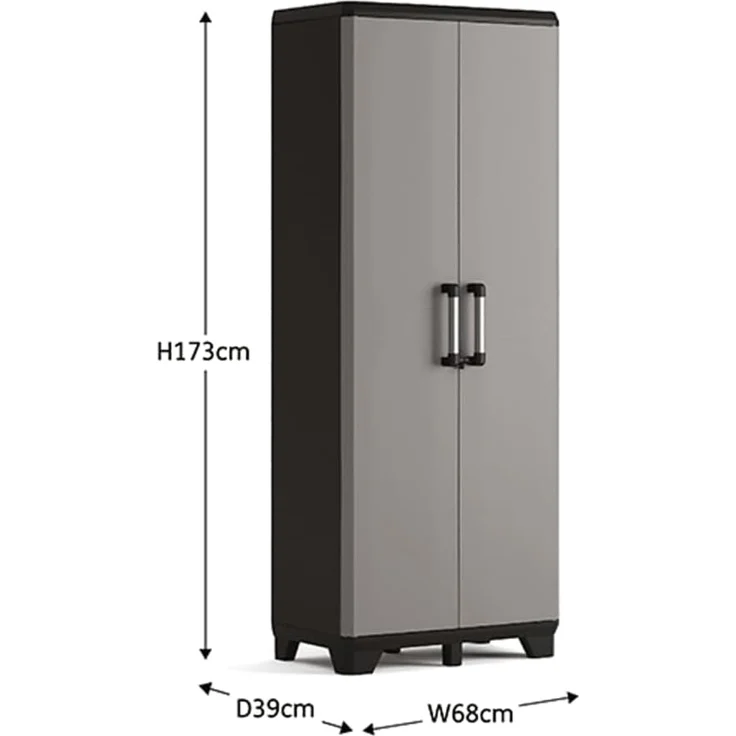 Keter Kunststoffschrank Pro hoch 68 x 39 x 173 cm – Bild 3