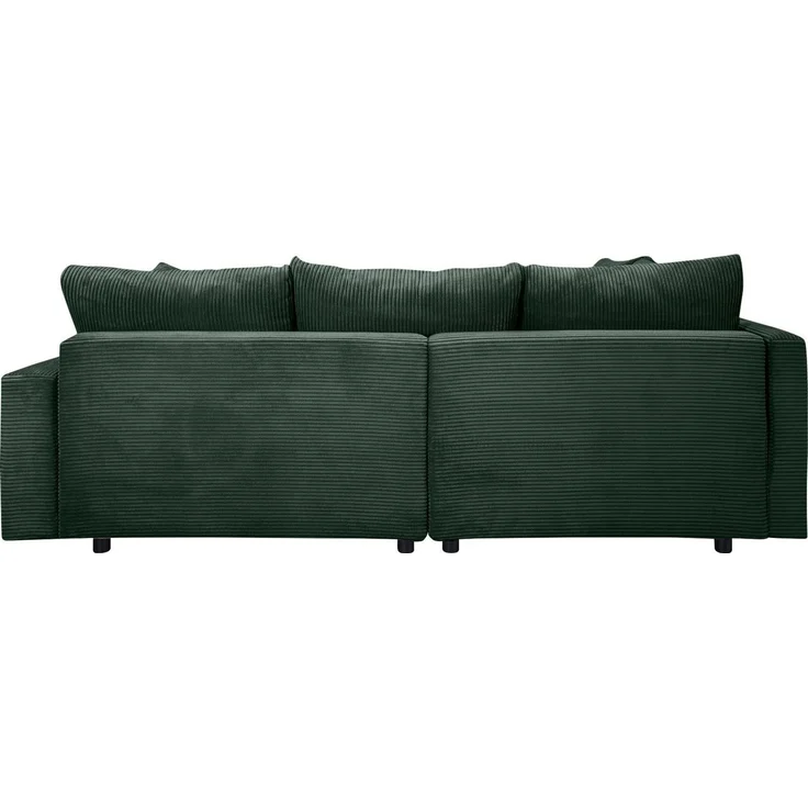 Home affaire Ecksofa Toni L-Form, Ottomane beidseitig montierbar, Federkern-Polsterung – Bild 3