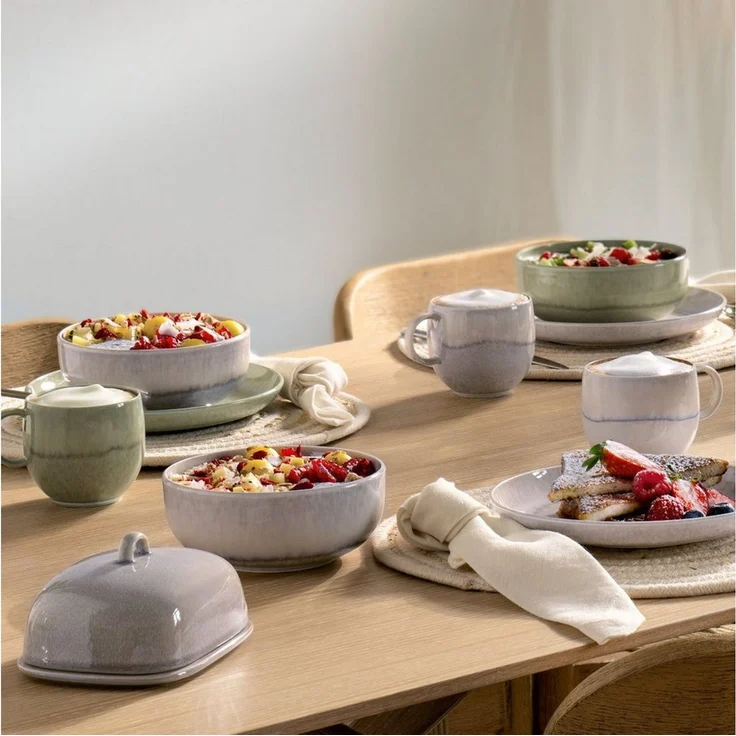 like. by Villeroy & Boch Perlemor Sand Platte 23,0x12,4cm – Bild 2