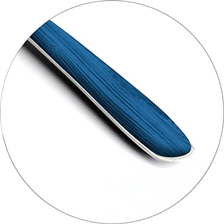 Amefa ECLAT NATURE Besteckset 24-teilig blau hochglanzpoliert – Bild 6