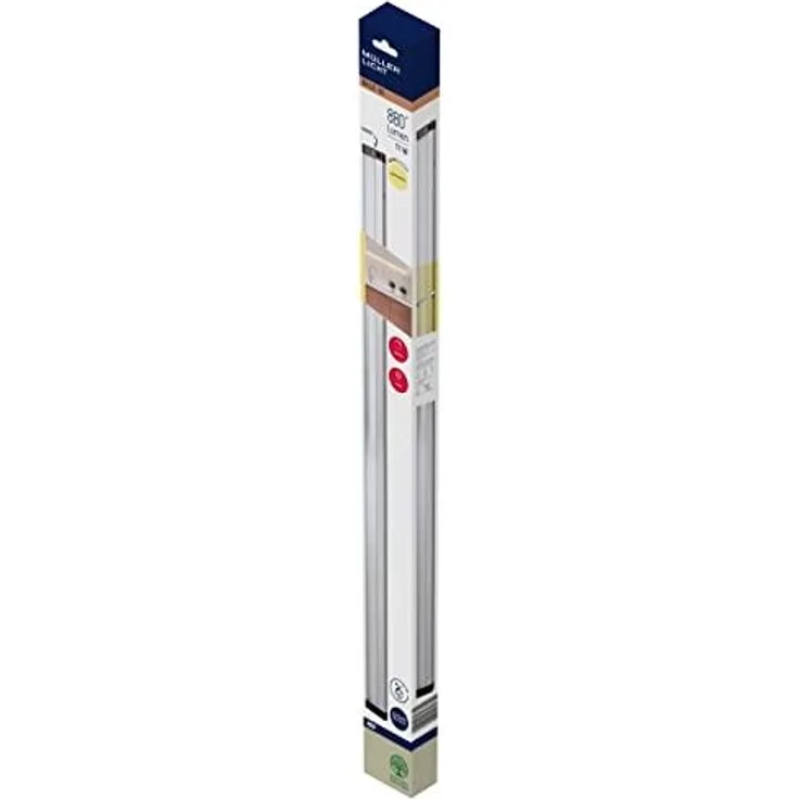 LED-Möbelunterbauleuchte, 230V/11W-3000K, L 800, Alu, MÜLLER-LICHT 11W, 700 lm 3000K 800 mm