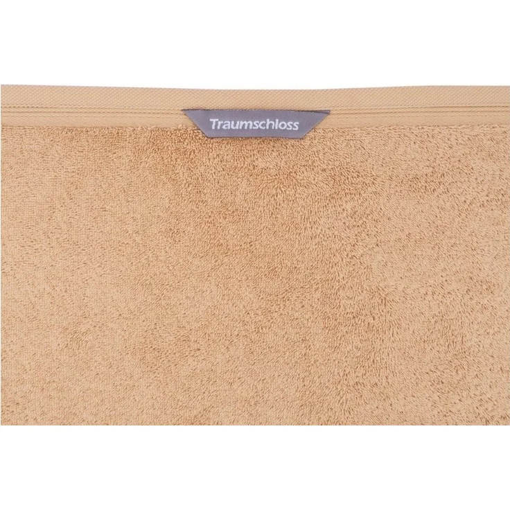 Traumschloss Frottier-Line, Frottier (1-St), Flauschig weich & angenehm zur Haut, 1x Gästehandtuch, Sand, 50x100 – Bild 3