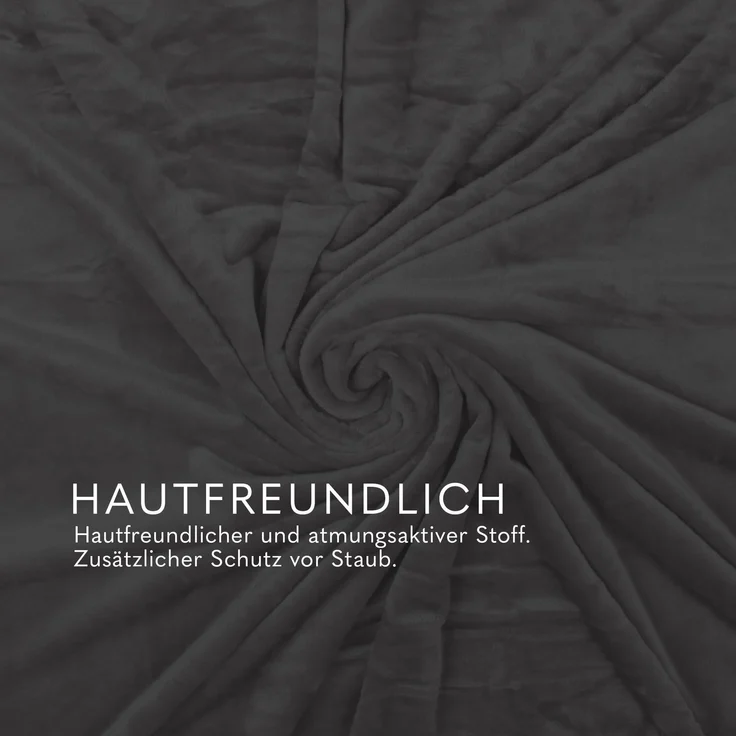 Kuscheldecke Cashmere Touch 150x200cm ( Silber ) Flauschige Wohndecke für Sofa, Couch und Bett, Tagesdecke OEKO-TEX - Sofaüberwurf – Bild 5
