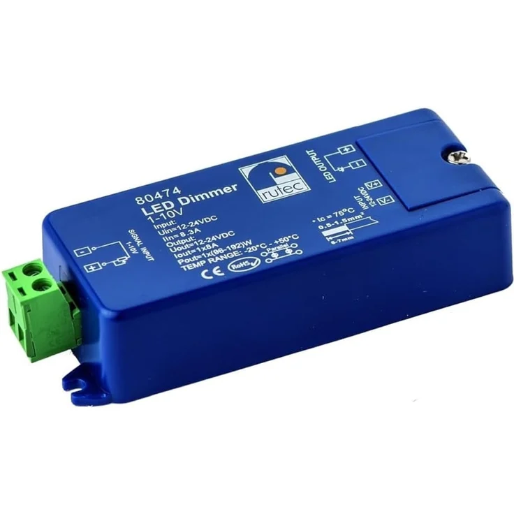 Rutec Licht 80474 Rutec LED Dimmer 1-10V 96W/12V – Bild 1