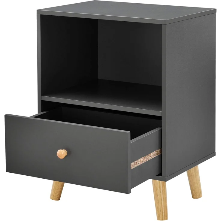 Beistelltisch Sundsvall 2er Set Dunkelgrau [en. casa] – Bild 6