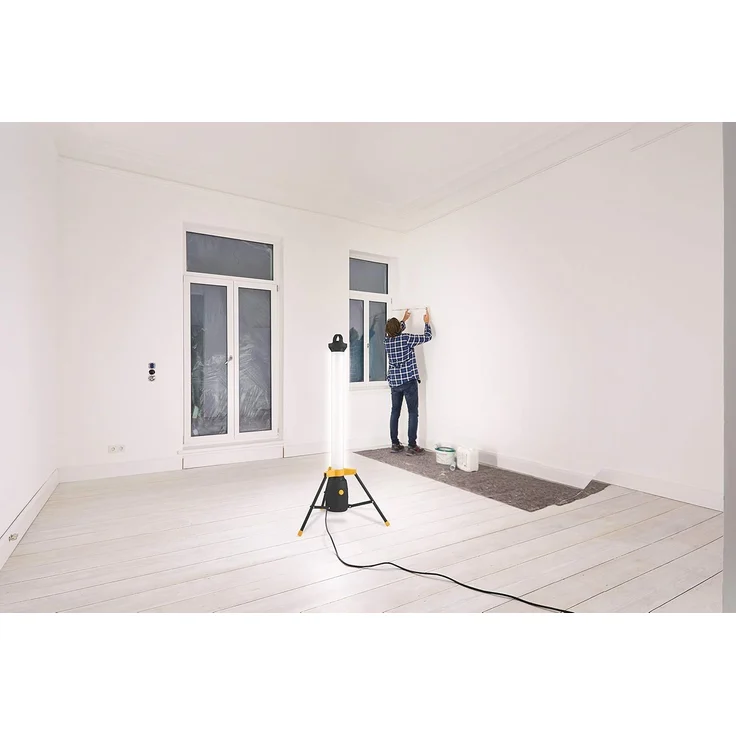 Northpoint LED Baustrahler LED Baustrahler Arbeitsstrahler mit 360° Lichtauslass 50W 110cm hoch – Bild 7