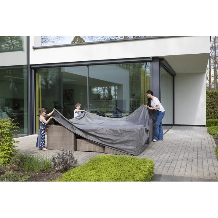 Gardissimo 350470 NARA Schutzhülle Lounge Gartenmöbel Gruppen 280x230x80cm – Bild 4