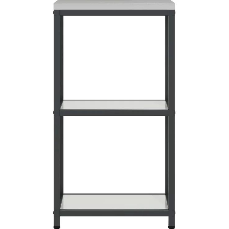 vidaXL Küchenregal HATTEM Silber 30 x 50 x 92 cm Stahl 874980 – Bild 8