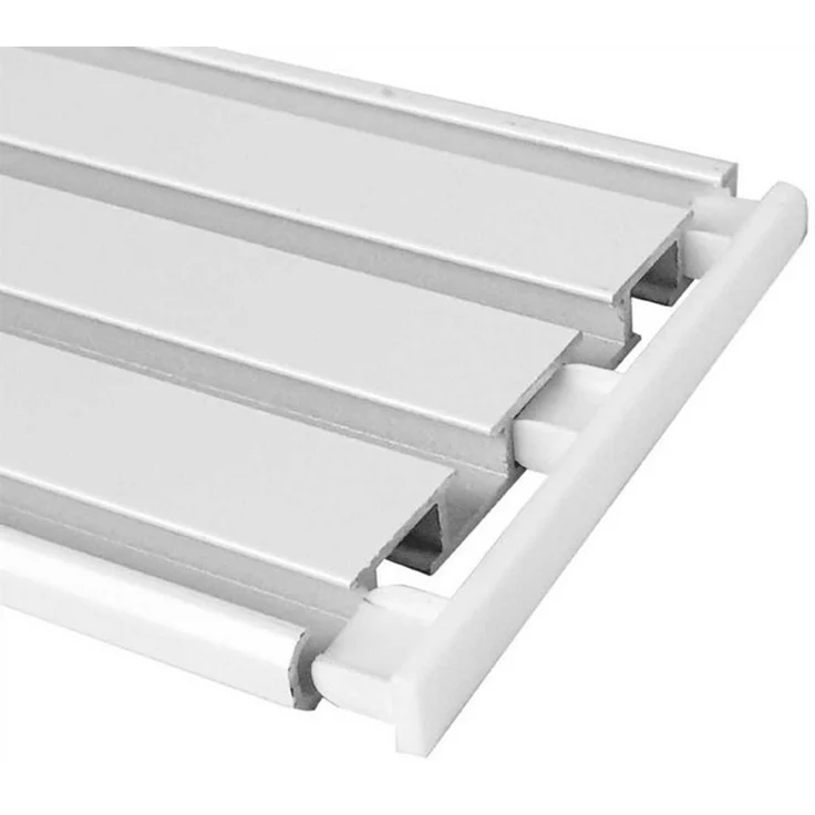 Bestlivings Gardinenschiene, 3/4-läufig, gesteckt, geklemmt, Kunststoff, gesteckt, geklemmt, Kunststoff, 3/4 -läufig – Bild 4